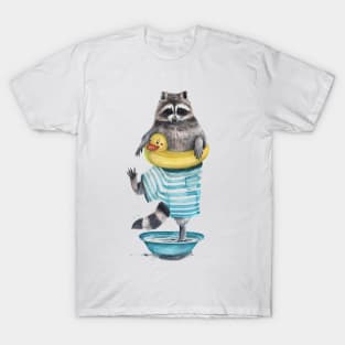 summer Raccoon T-Shirt